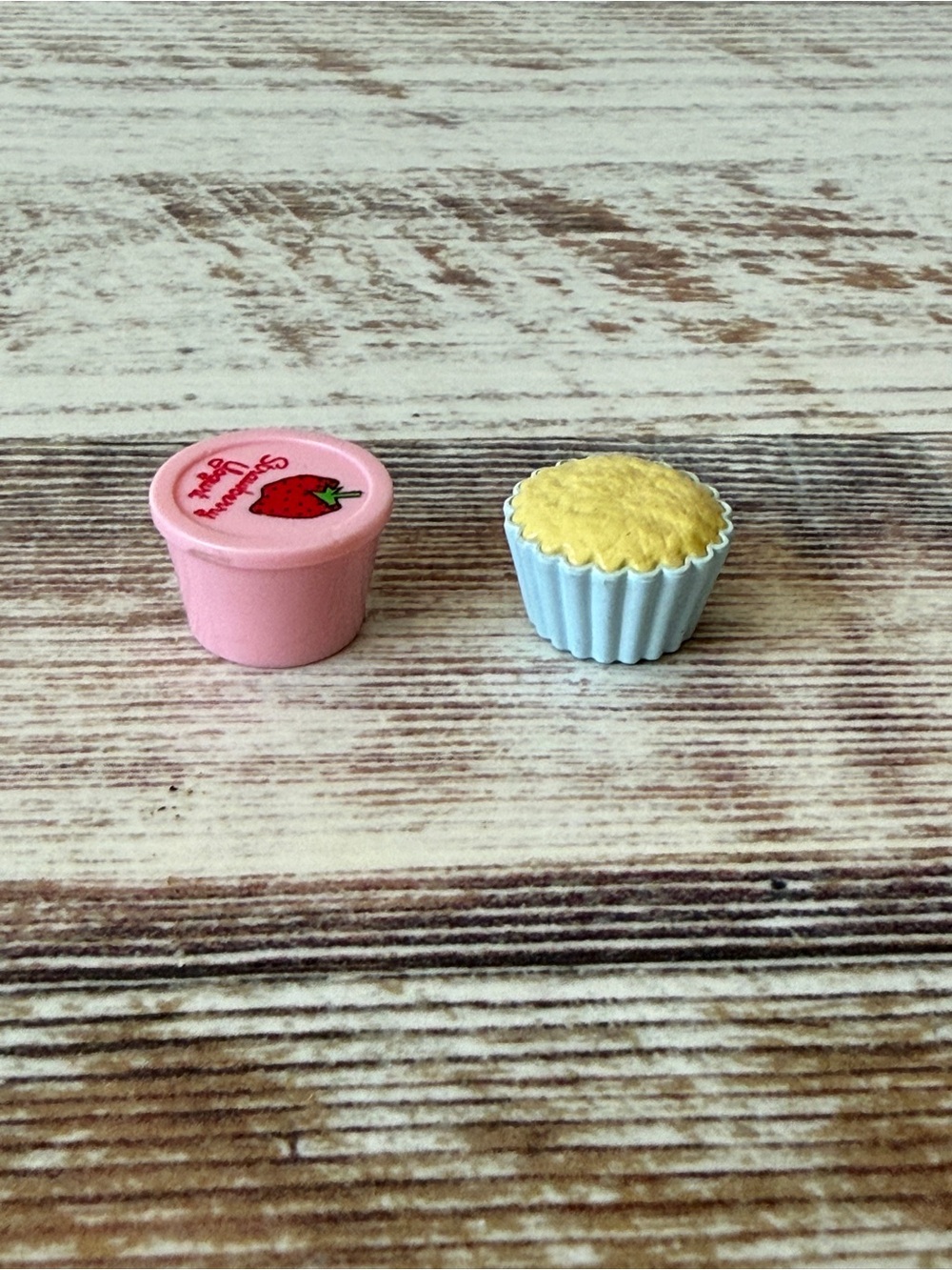 American Girl Doll Just Like You REVERSIBLE SCHOOL BAG - Play Food Muffin YOGURT